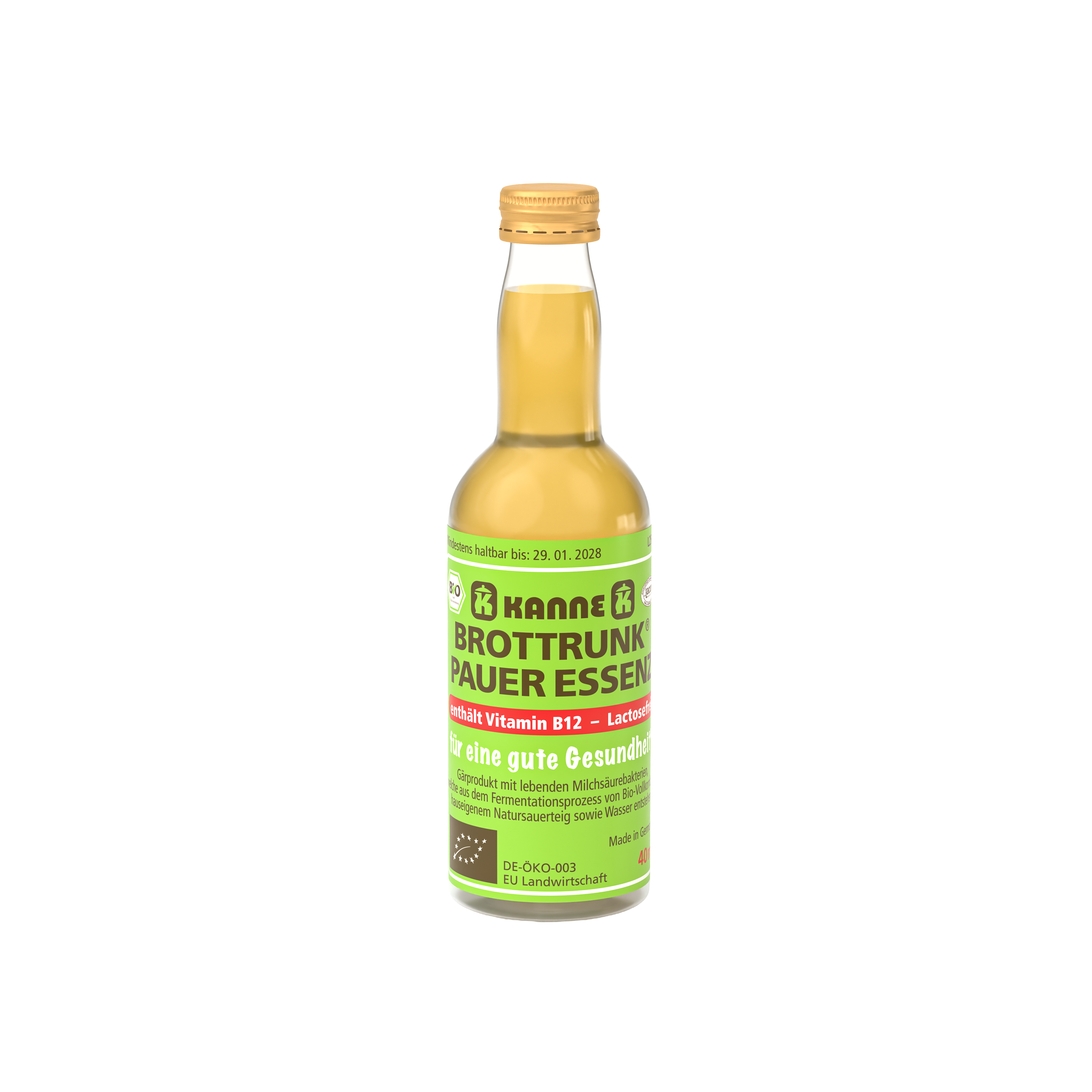 Kanne Bio Brottrunk® Pauer® Essenz 40 ml