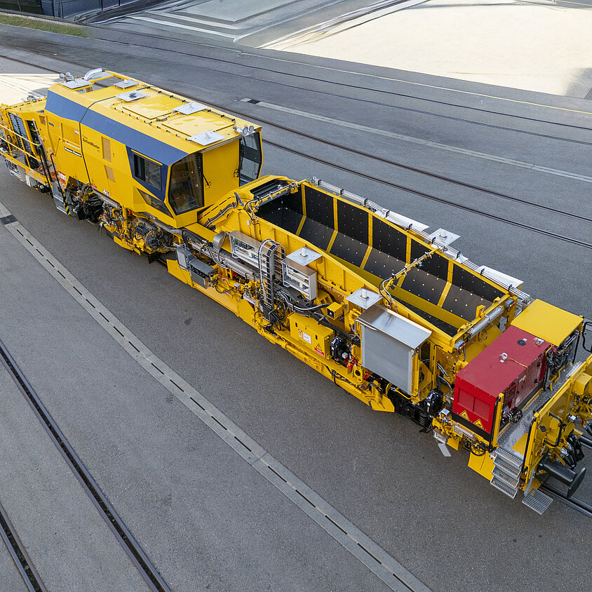 Multifunctional maintenance machine Plasser MultiCrafter 12.5 E³ C/I
