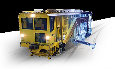 Universal tamping machine Plasser CompactFlex