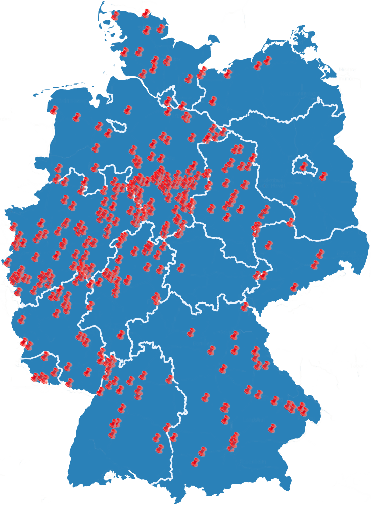 Lieferregionen in Europa
