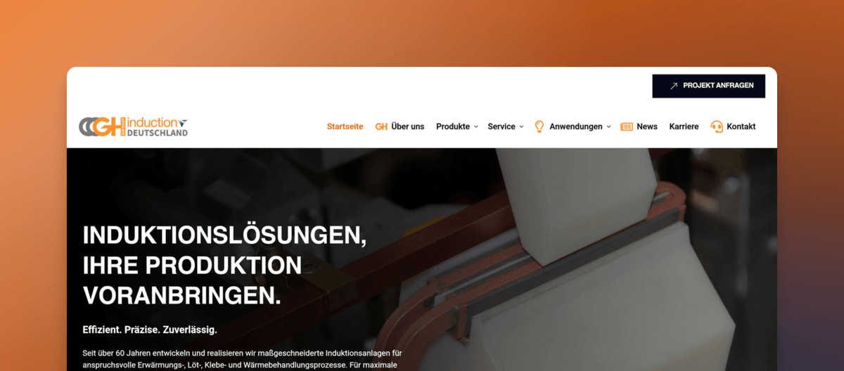GH Induction Deutschland – Fertigung