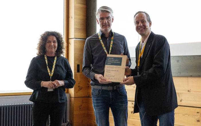 Verleihung AWARD BILDUNG HOLZ 2026 der Stiftung Kaderschulung Holztechnik