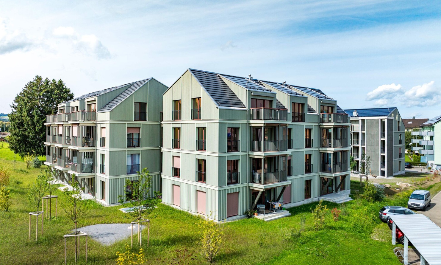 Wohnsiedlung 55plus in Gossau