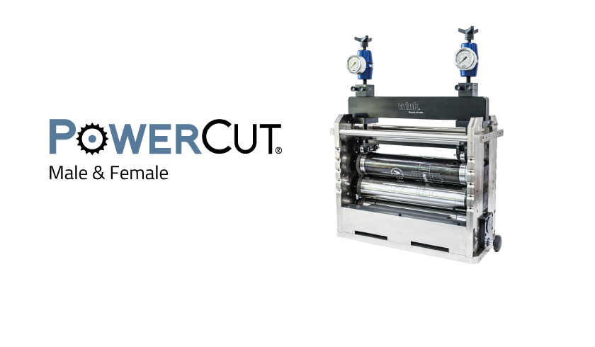 Male/Female Solid Die Stanzzylinder-Set
