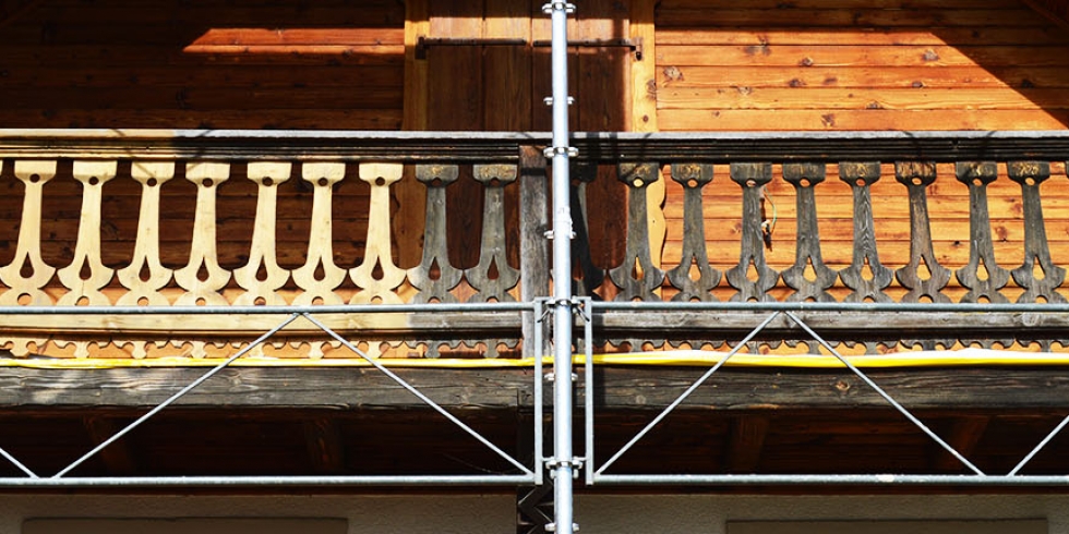 Renovation von Holzfassaden