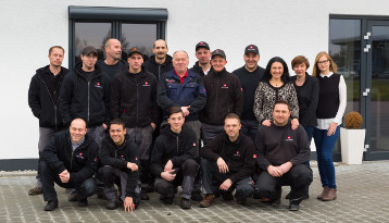 Das Team von Weber Metalltechnik