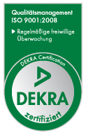 DEKRA-Zertifizierung