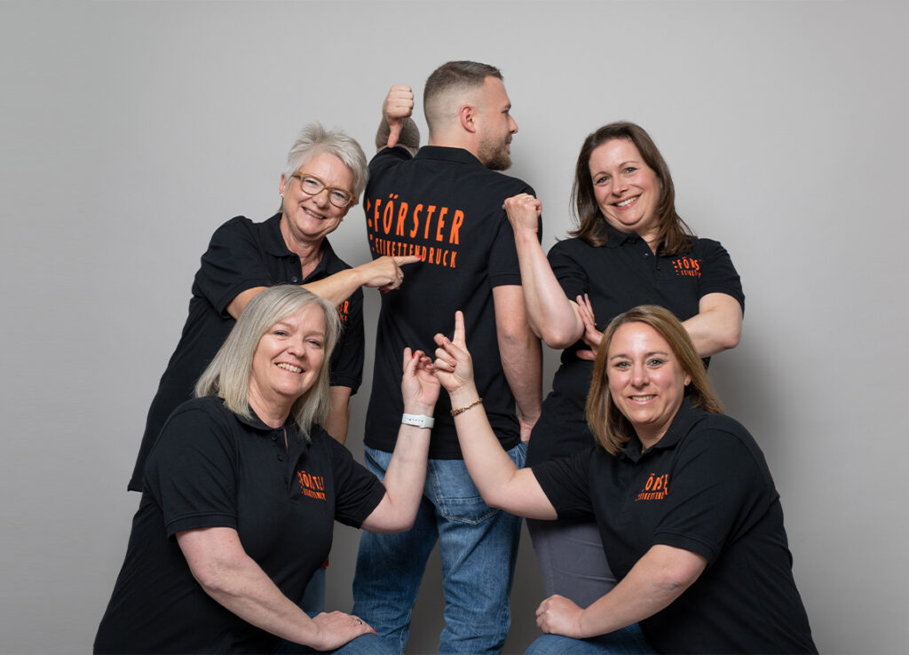 Team Förster Etiketten