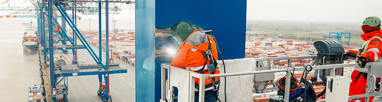 Fertigung am Standort Bremerhaven