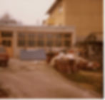 Halle Ottmaringer Straße, Eingang
