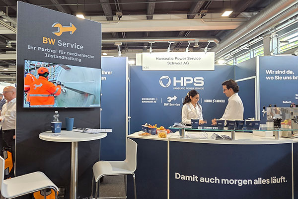 Messeauftritt Maintenance Schweiz