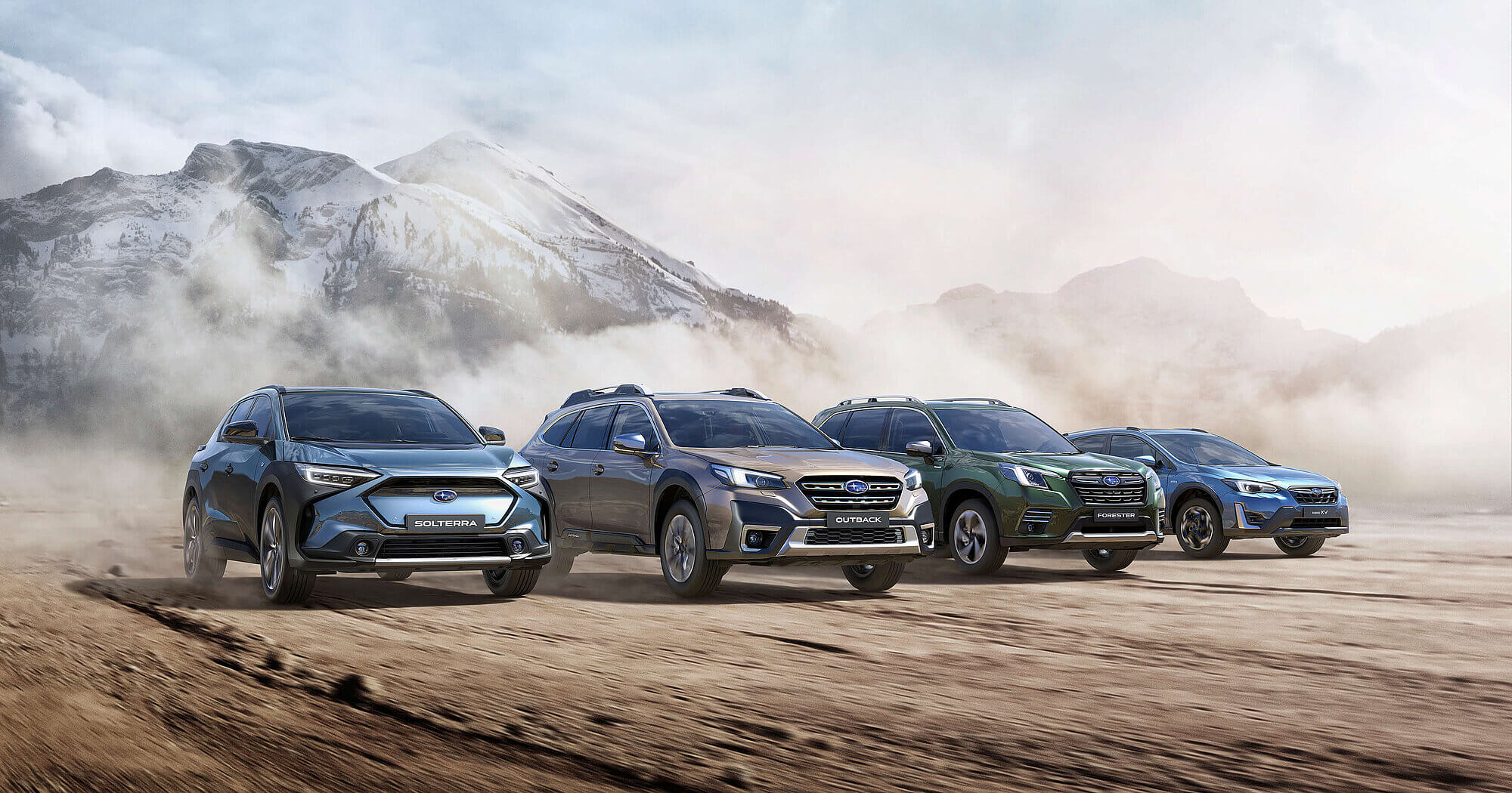 Subaru SUV-Modellpalette