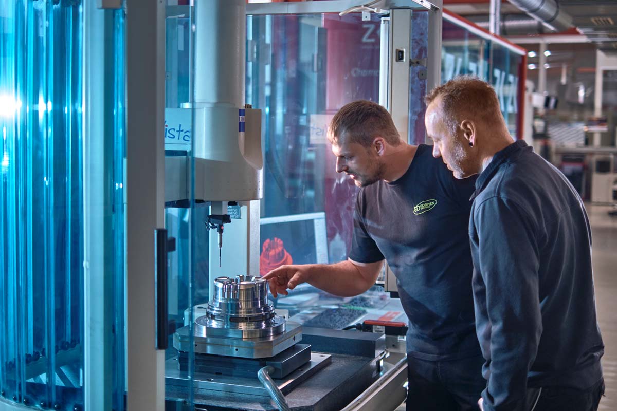 Mitarbeiter im Produktionsbereich