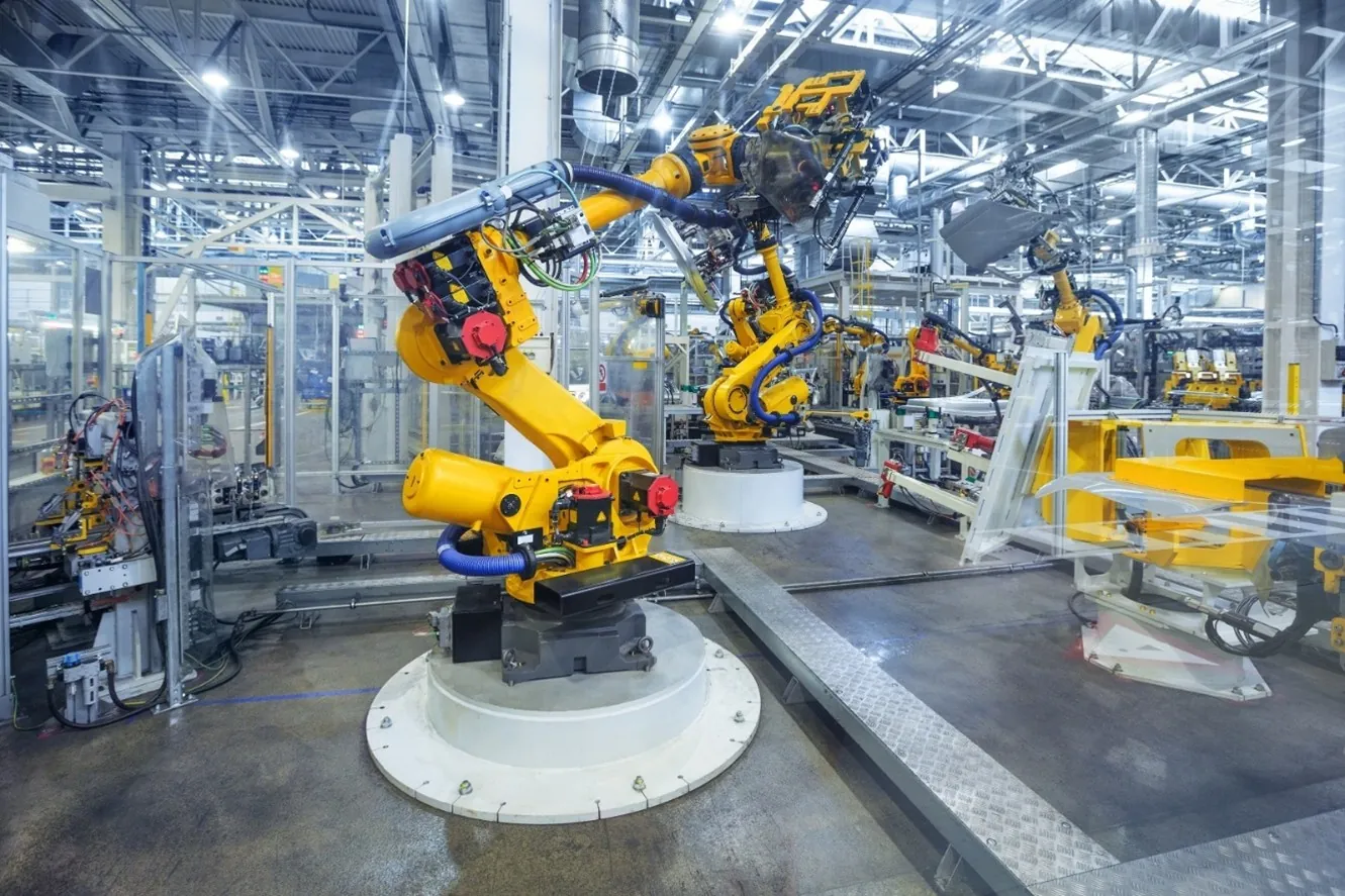 Industriemontage und Verlagerung