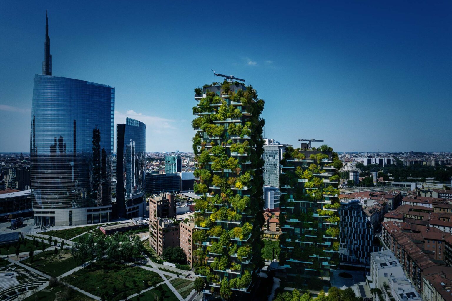 Gebäude- und Schwingungsisolierung – Bosco Verde, Mailand