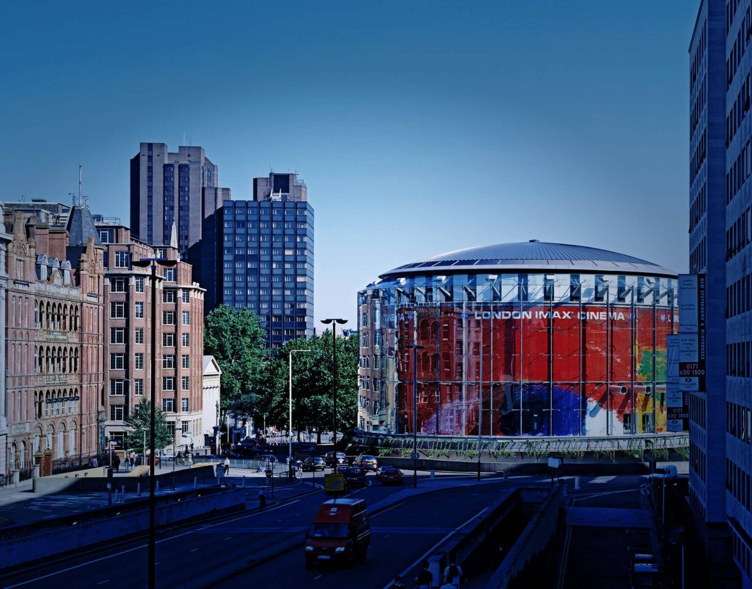 Gebäude- und Schwingungsisolierung – BFI IMAX Cinema, London