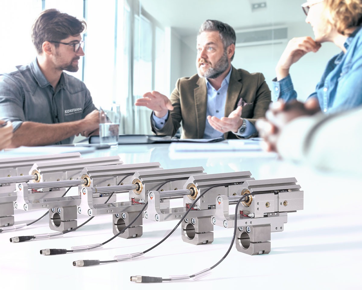 Technische Beratung zur Sonder-Pneumatik-Lösung