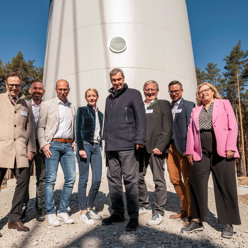 FUCHS.Hybridturm für Windenergieanlagen