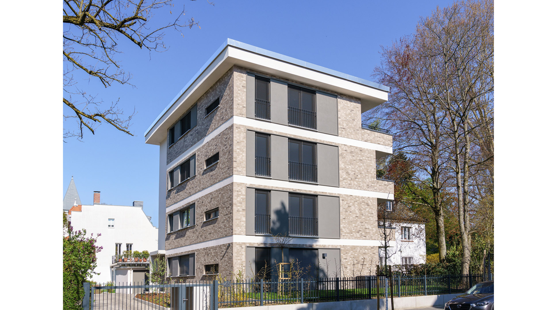 Neubau (z. B. Einfamilienhaus)