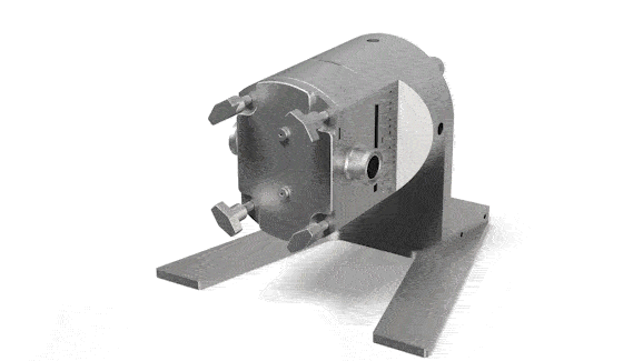 PD200 Drehkolbenpumpe (Explosionsdarstellung)