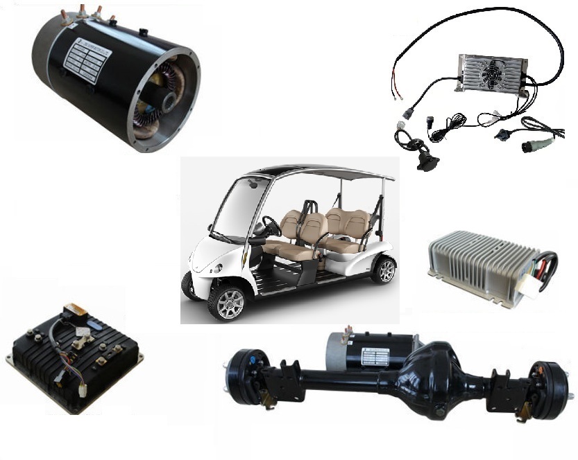Golf-Utility-Fahrzeug mit Elektroantrieb