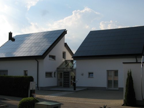 Anlage Kirsammer in Münsingen, 300 kWpeak, SunPower-Module