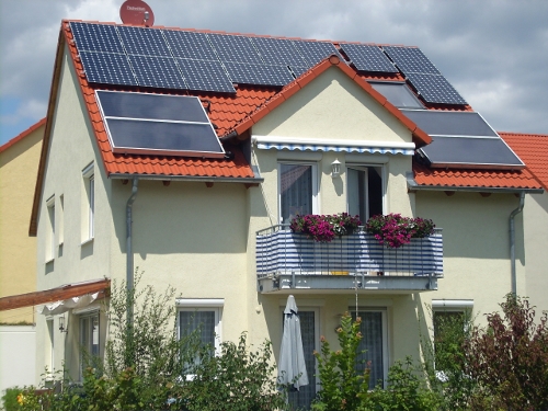 Solarthermie-Anlage Schöfthaler in Reutlingen