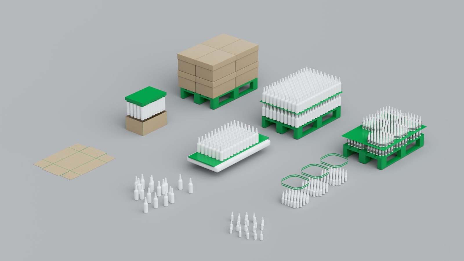 Packing machines and systems