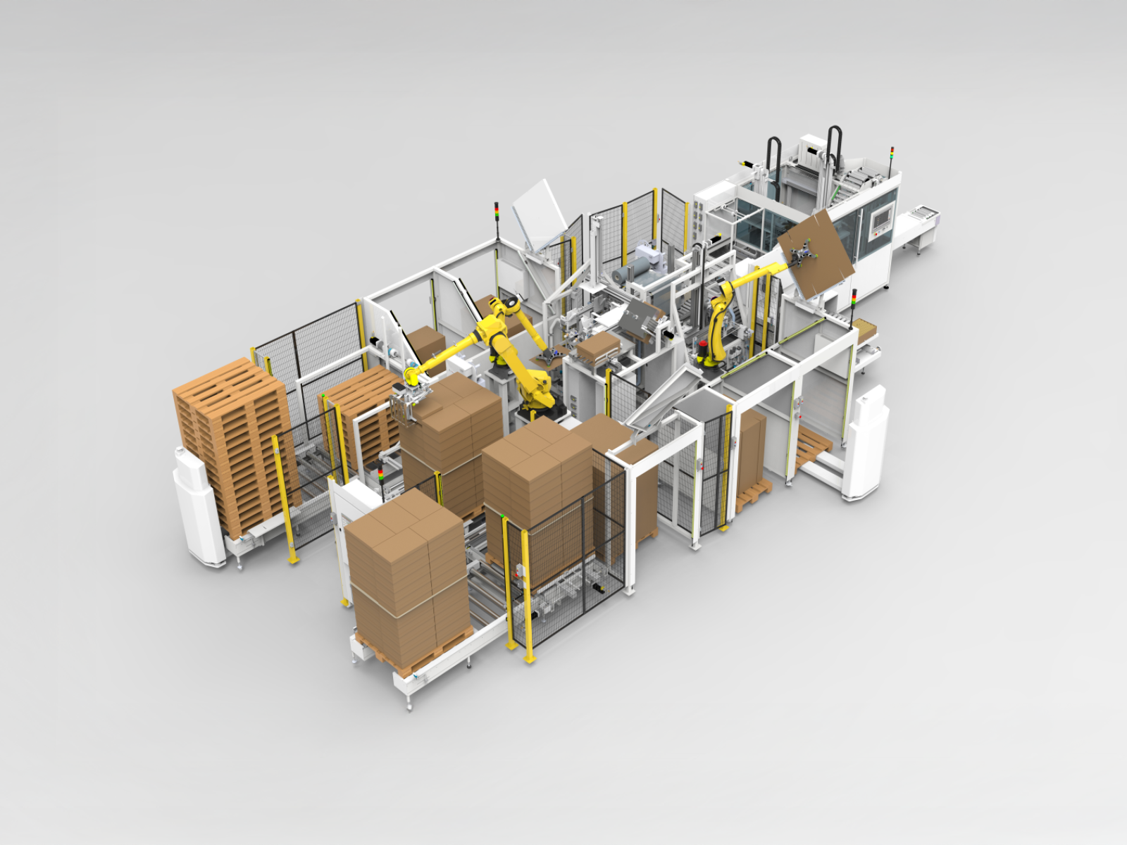 LineButler – end-of-line palletizing system