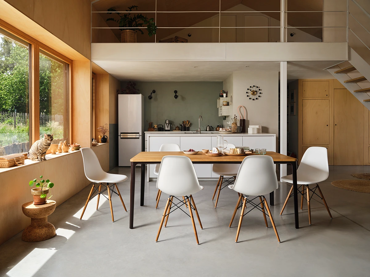 Wohneinrichtung mit Designermöbeln