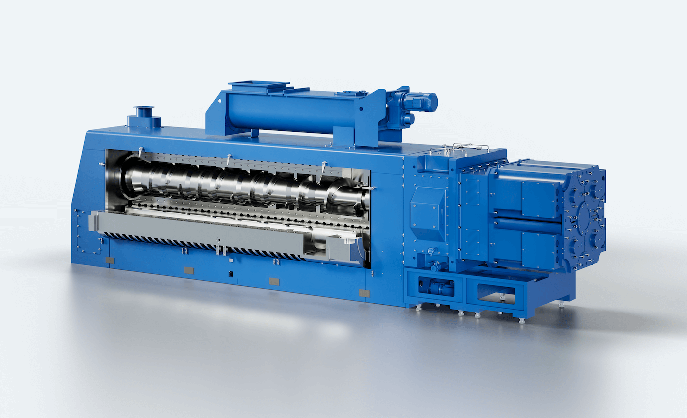 HF screw press