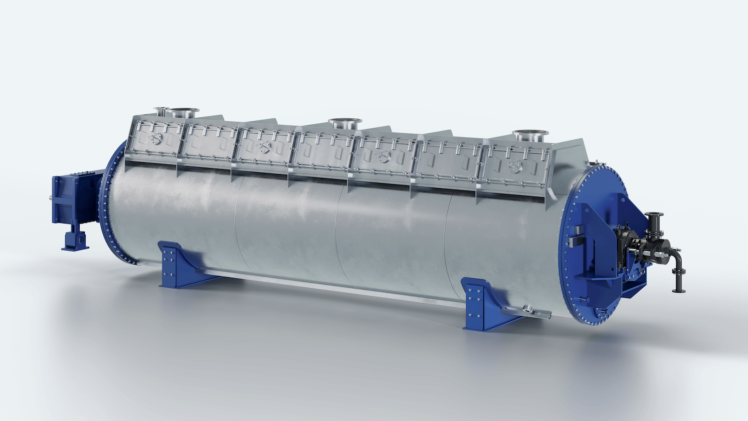 HF disc dryer