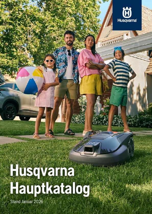 Husqvarna Produkt- und Ersatzteilsortiment