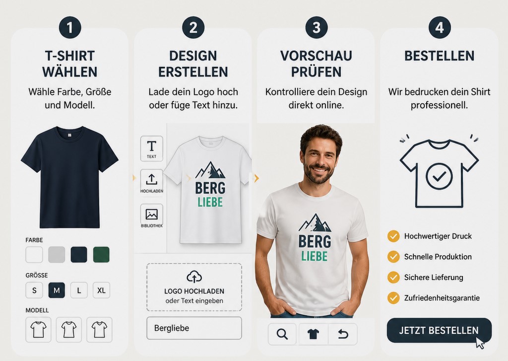 Bestellprozess bei Wundershirt