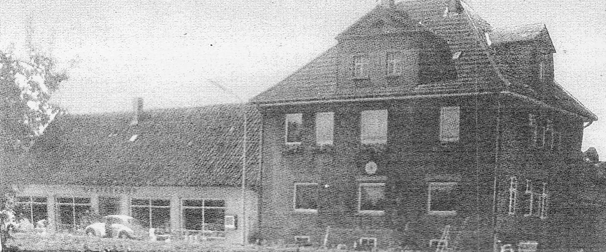 Historisches Gebäude mit Putzfassade
