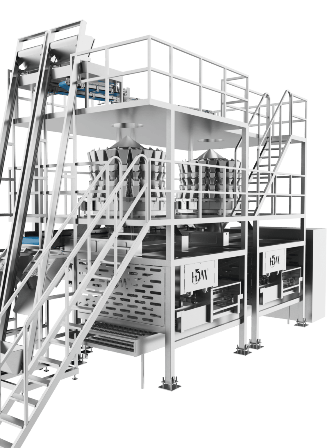 Automatisches Wägesystem für feuchte Vermicelli und Nudeln