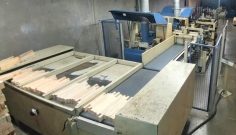 GreCon Combipact 4, vollautomatische Keilzinkenanlage