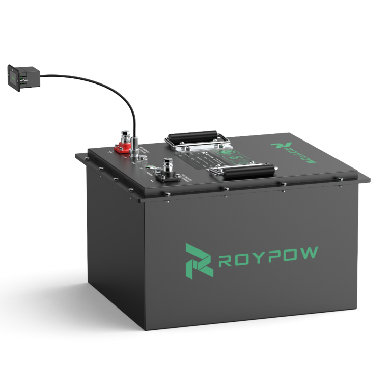 Cleaning machine battery