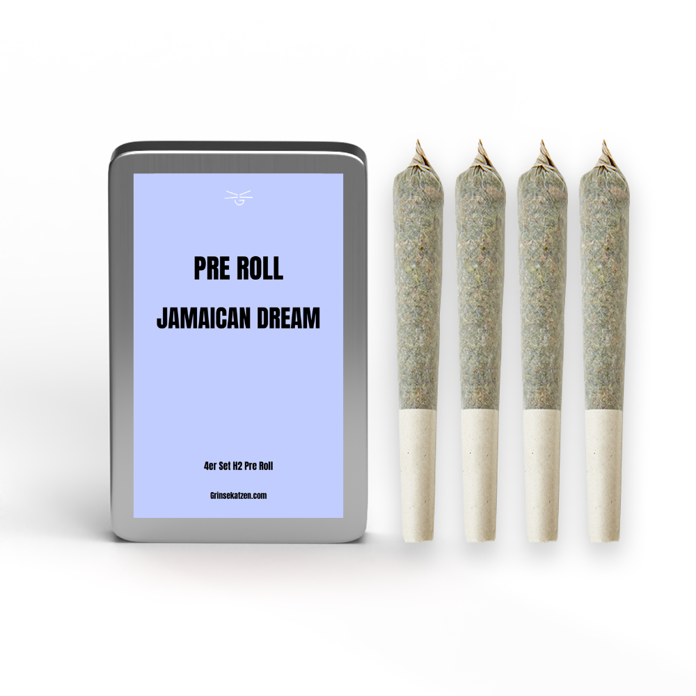 H2 4-pack pre roll Jamaican Dream