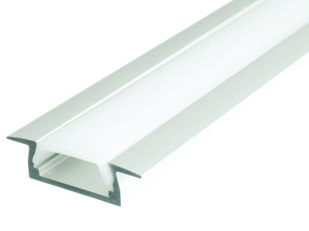 LED Alu Profil mit Kragen 6x22mm