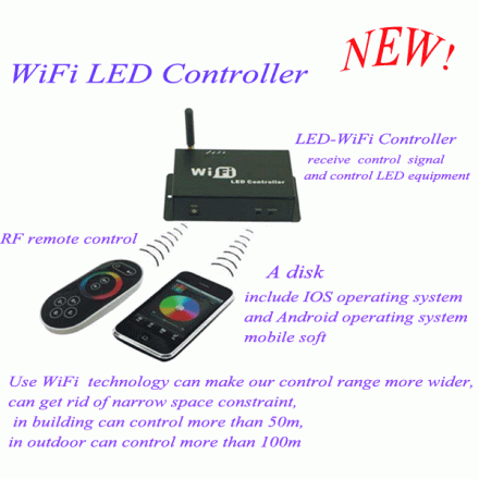 LED Controller steuerbar per App über WiFi