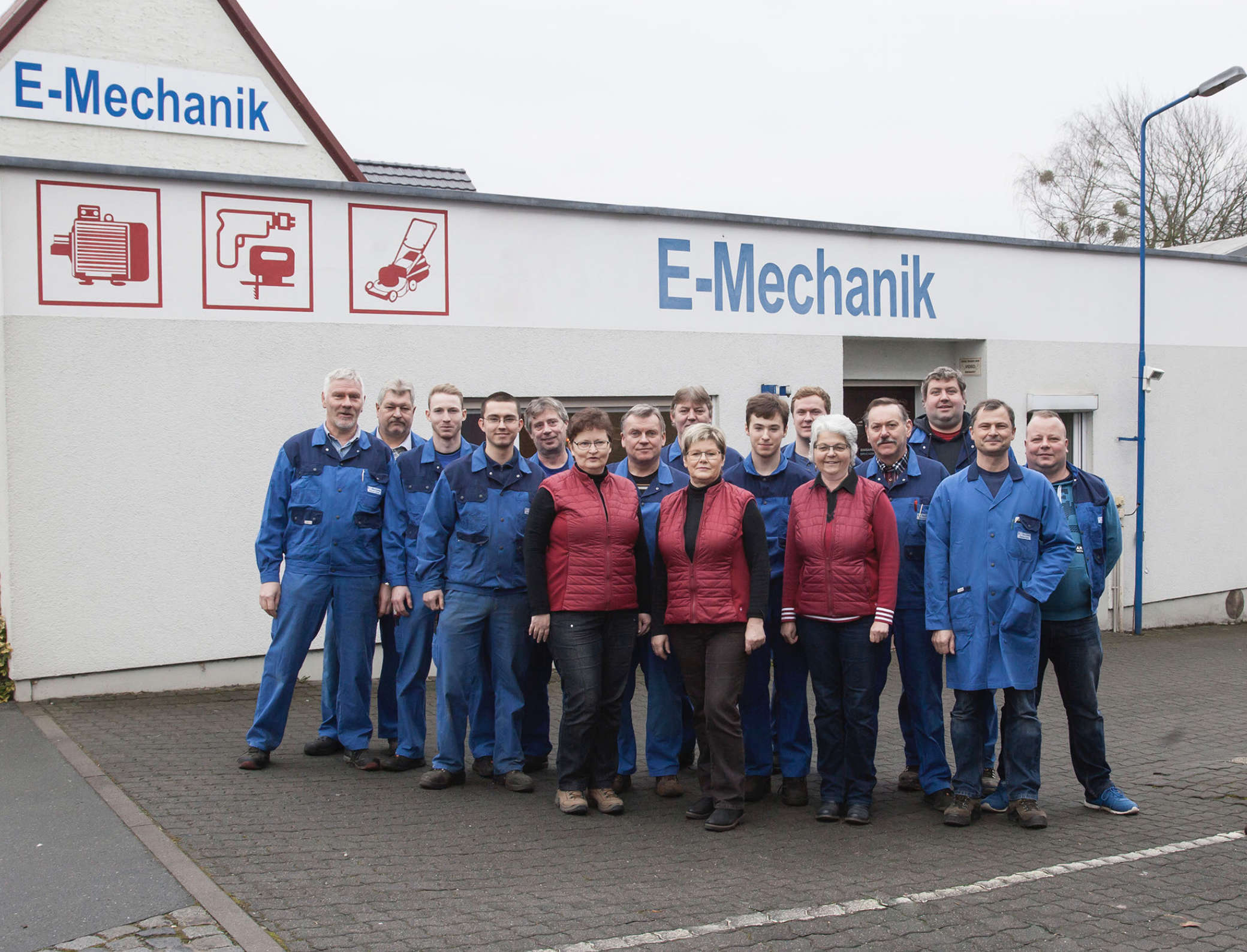 Das Team der E-Mechanik Oschatz GmbH