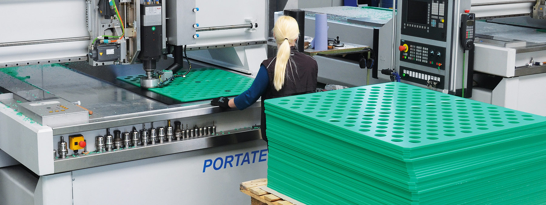 Machining of engineering plastics