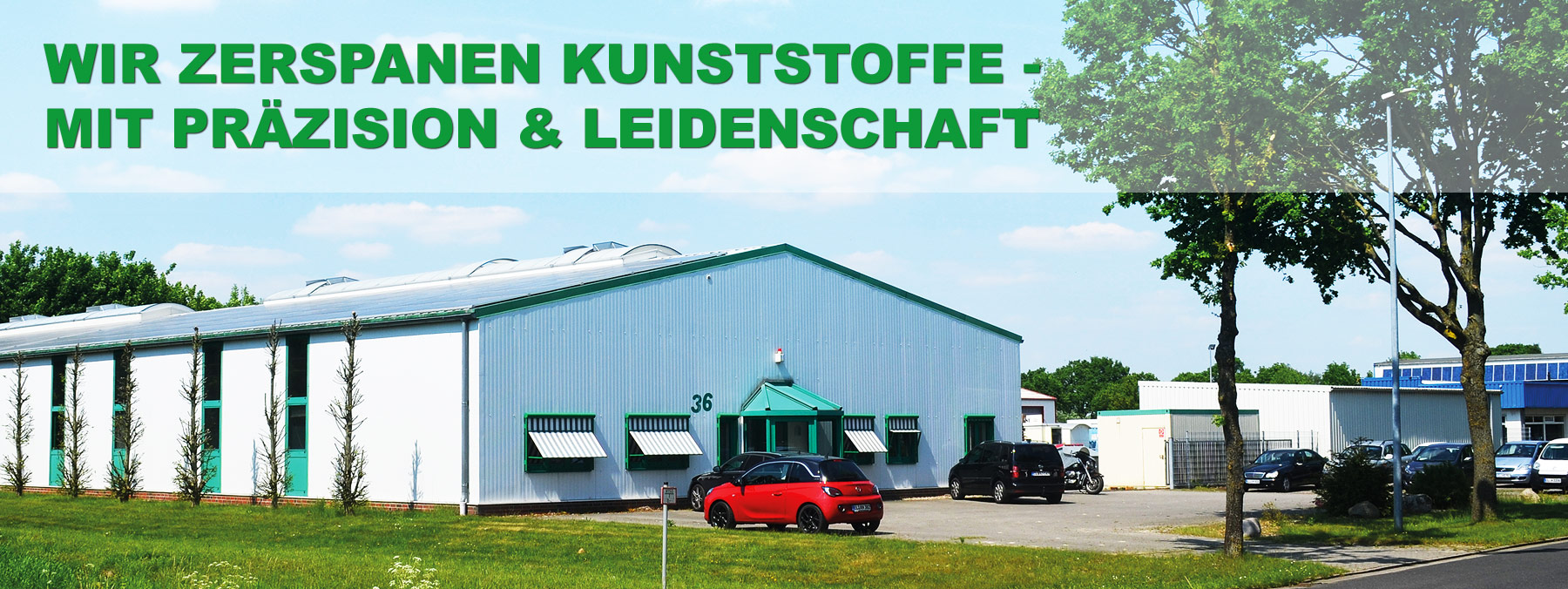Company building in the Haren/Ems industrial estate