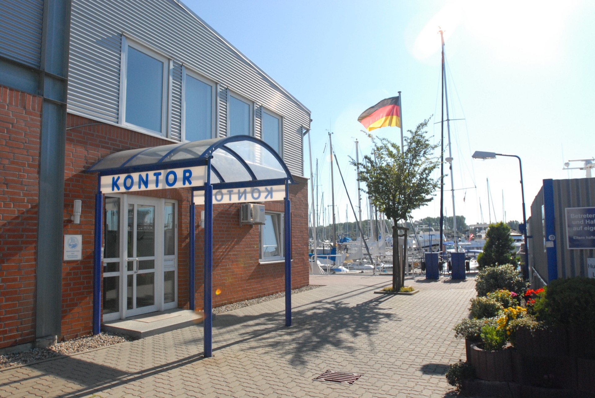 Arbeiten auf der Werft
