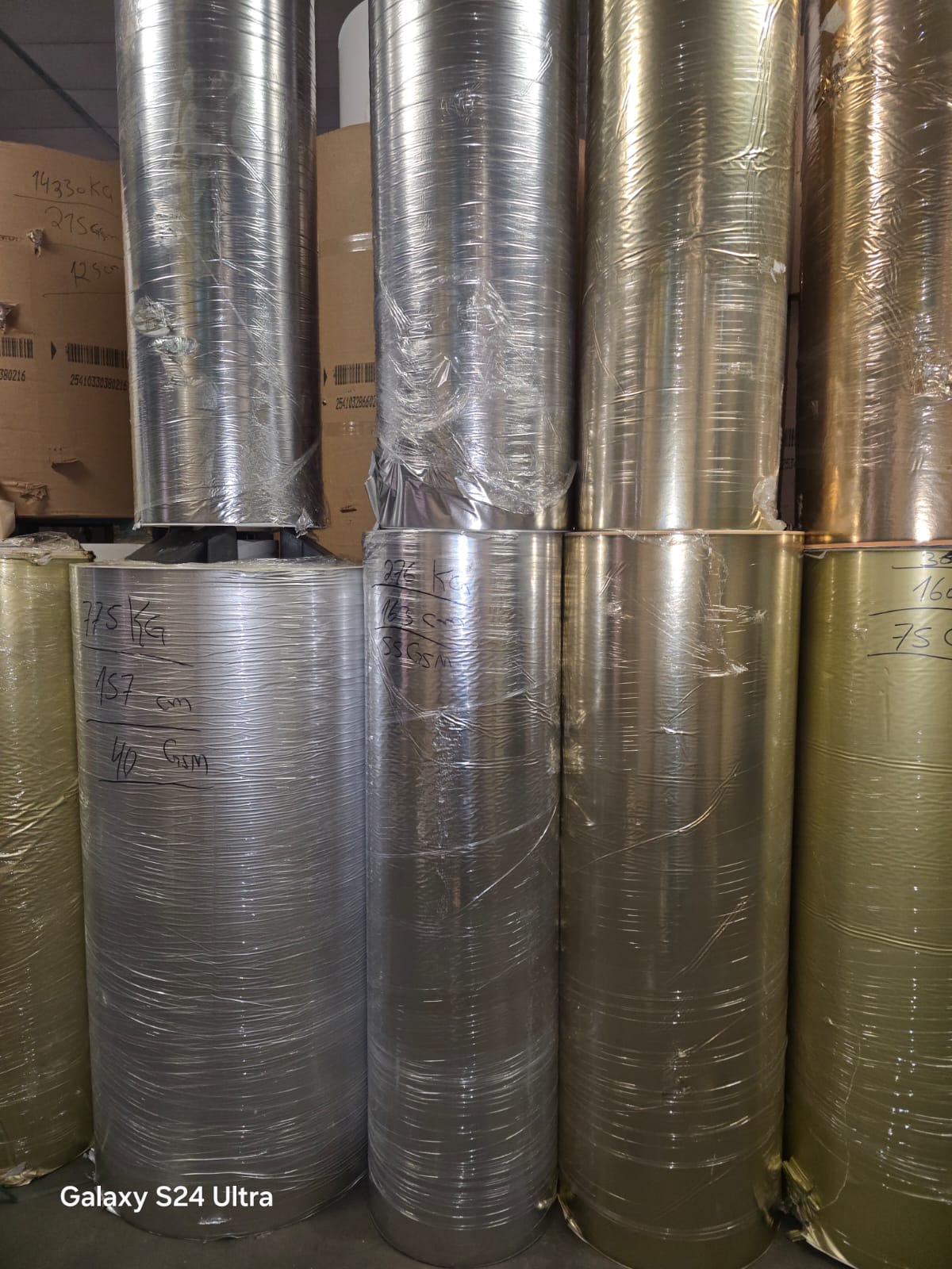Aluminium reels