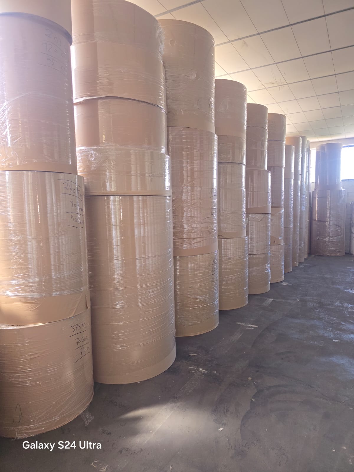 Kraft paper reels