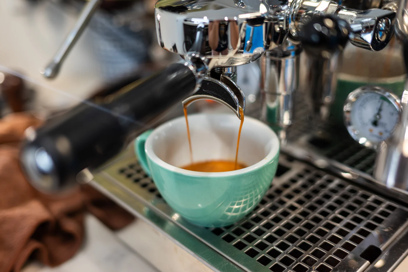 Espresso mit aufbereitetem Wasser