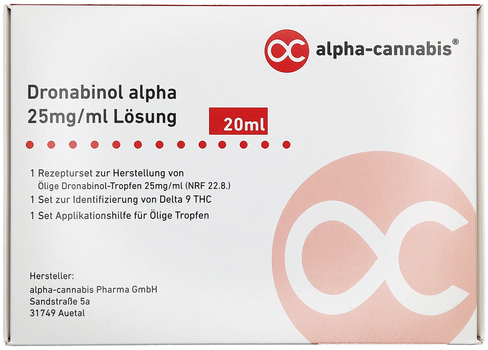 Dronabinol (THC) Lösung 25 mg/ml NRF 22.8.