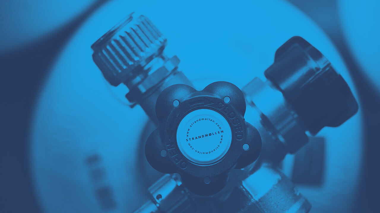 Gasflaschen mit Kwiktop-Reduktionsventil